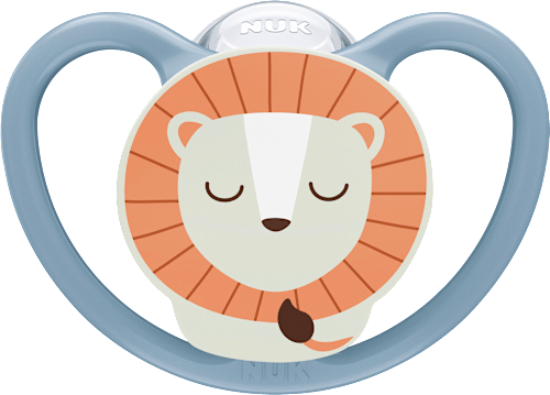 Schnuller Perfect Match Air Night 6-18 Monate sortiert NUK