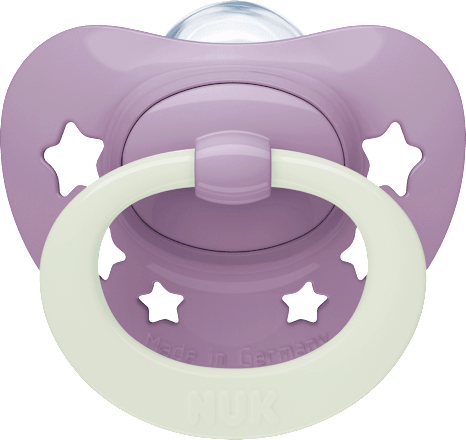 Schnuller First Choice Classic Day & Night 0-6 Monate sortiert NUK