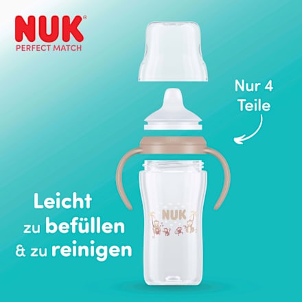 Babyflasche Perfect Match Night Hase 6+ Monate 150 ml NUK