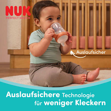 Babyflasche Perfect Match Night Hase 6+ Monate 150 ml NUK