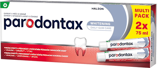 Zubná pasta Whitening - 2 x 75 ml parodontax