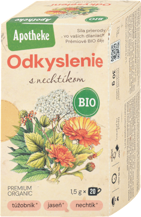 Bio Čaj na odkyslenie s nechtíkom  Apotheke