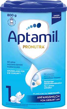 Začetno mleko za dojenčke Pronutra 1, 0 m+ Aptamil