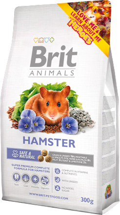 Krmivo pre škrečky ANIMALS HAMSTER Brit