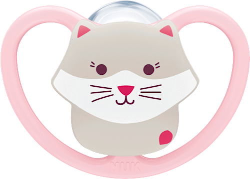 Schnuller Perfect Match Air Katze/Eisbär 6-18 Monate NUK