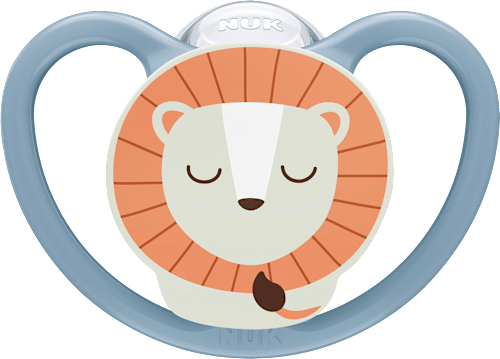 Schnuller Perfect Match Air Night Löwe/Leuchtkäfer 0-6 Monate NUK