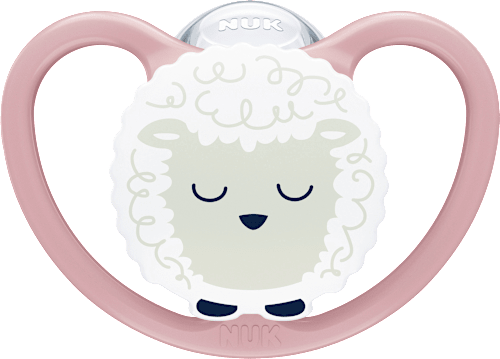 Schnuller Perfect Match Air Night Schaf/Leuchtkäfer 6-18 Monate NUK