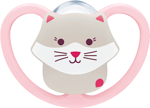 Schnuller Perfect Match Air Katze/Eisbär 18-36 Monate NUK