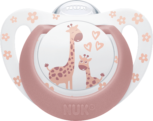Schnuller First Choice Punguin/Giraffe 0-6 Monate NUK