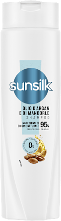 Shampoo olio d'argan e mandorle sunsilk