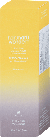 Opaľovací krém Black Rice Moisture Airyfit SPF50+ / PA++++ haruharu wonder