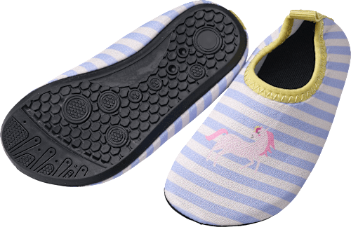 Badeschuhe mit Einhorn-Motiv, lila, Gr. 25/26 PUSBLU