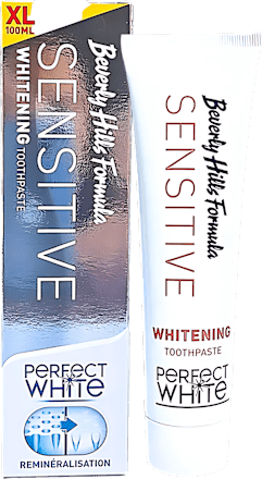 Pastă dinți Perfect White Sensitive Beverly Hills Formula