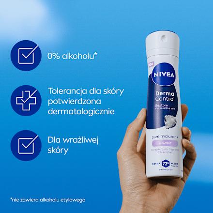 Antyperspirant w sprayu Derma Control Restore NIVEA