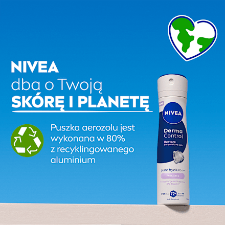 Antyperspirant w sprayu Derma Control Restore NIVEA