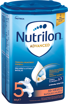 pokračovací mléčná kojenecká výživa 5 Advanced 36m Nutrilon