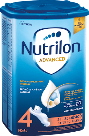 pokračovací mléčná kojenecká výživa 4 Advanced 24m Nutrilon