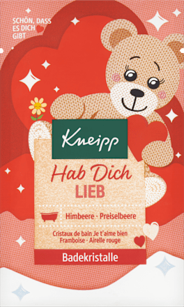 sůl do koupele Miluji Tě Kneipp