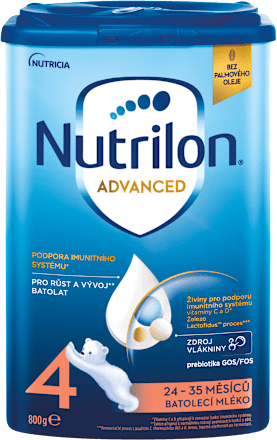 pokračovací mléčná kojenecká výživa 4 Advanced 24m Nutrilon
