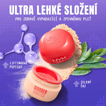 fixační pudr Wonder Snatch, 03 Peach Posse NYX PROFESSIONAL MAKEUP