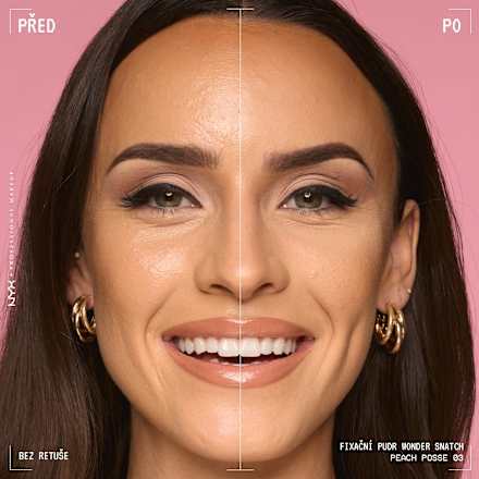 fixační pudr Wonder Snatch, 03 Peach Posse NYX PROFESSIONAL MAKEUP