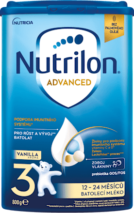 pokračovací mléčná kojenecká výživa 4 Advanced vanilka 12m Nutrilon