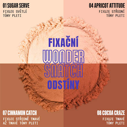 fixační pudr Wonder Snatch, 05 Banana Brat NYX PROFESSIONAL MAKEUP