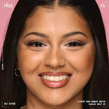 fixační pudr Wonder Snatch, 05 Banana Brat NYX PROFESSIONAL MAKEUP