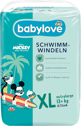 Schwimmwindeln Disney Gr. Extralarge (13+ kg) babylove