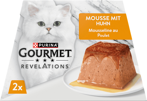 Nassfutter Katze Revelations Mousse mit Huhn Purina Gourmet