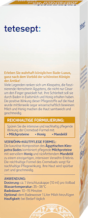 Badezusatz Ägyptisches Kleopatra Bad tetesept