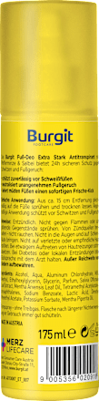 Fußdeo Spray Antitranspirant Burgit