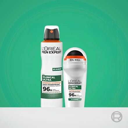 Antitranspirant Deo Roll-On Clinical Ultra Derma Dry L'ORÉAL PARiS MEN EXPERT