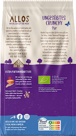 Müsli, Nutri+ Ungesüßtes Crunchy Pur ALLOS