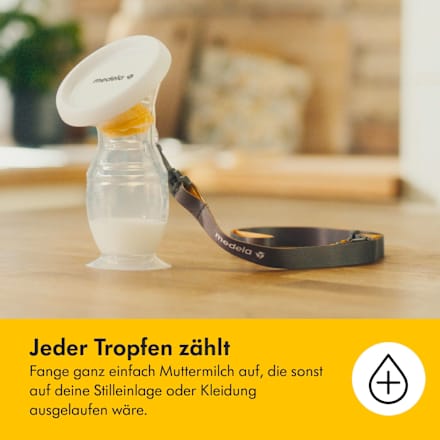 Auffangbehälter für Muttermilch Silikon Medela