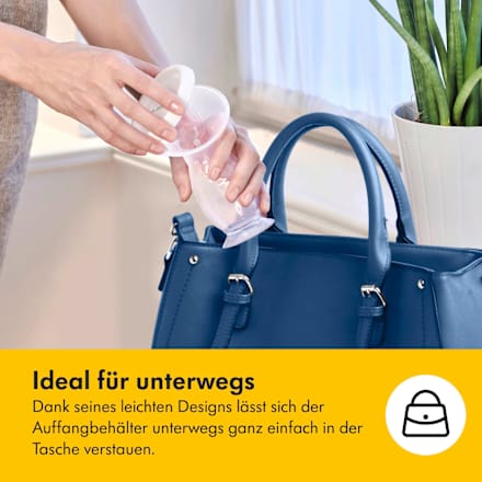 Auffangbehälter für Muttermilch Silikon Medela