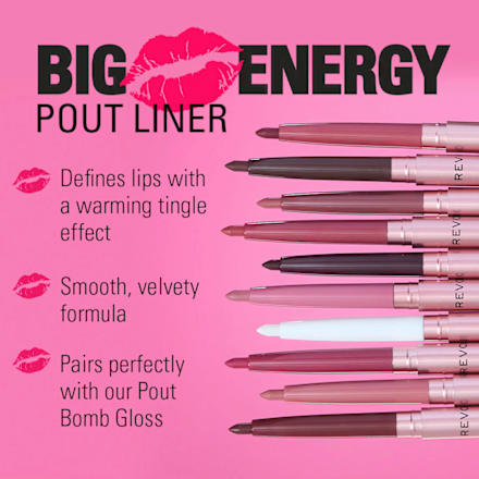 Plumping Lipliner Pout Bomb Kiss Baby Pink REVOLUTION