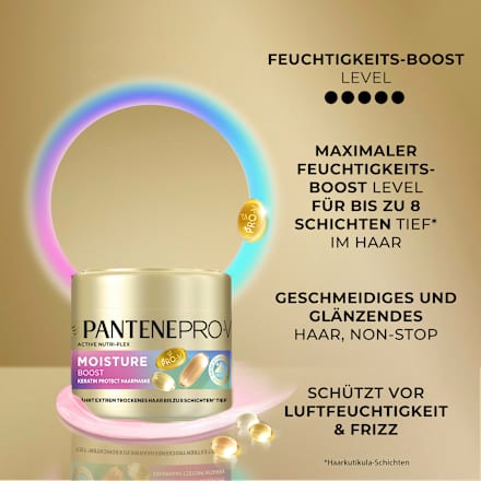 Haarmaske Moisture Boost Keratin Protect PANTENE PRO-V