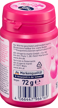 Kaugummi, Bubblegum, zuckerfrei Dontodent