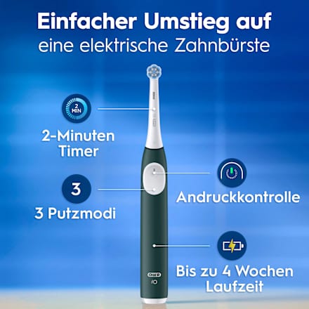 Elektrische Zahnbürste iO Series 2 Forest Green Oral-B
