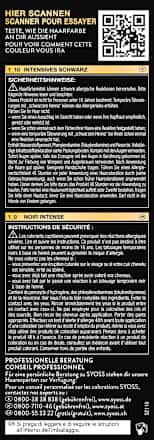 Haarfarbe 1_10 Intensives Schwarz Syoss Oleo Intense