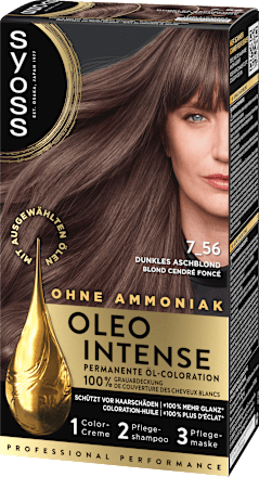 Haarfarbe 7_56 Dunkles Aschblond Syoss Oleo Intense