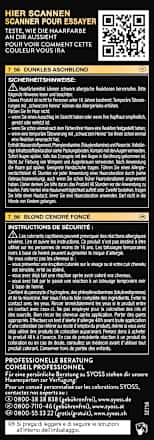 Haarfarbe 7_56 Dunkles Aschblond Syoss Oleo Intense