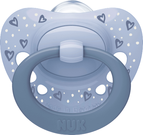 Schnuller First Choice Classic Day & Night Blau 18-36 Monate   NUK