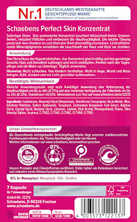 Konzentrat Perfect Skin Glow Schaebens