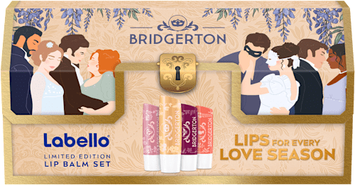 Set za njegu usana Bridgerton, 4 x 4,8 g labello
