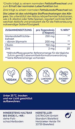 Kapseln Leber Vital Zirkulin