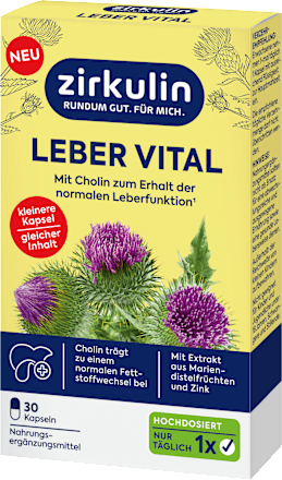 Kapseln Leber Vital Zirkulin