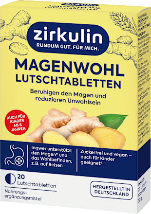 Lutschtabletten Magenwohl Zirkulin