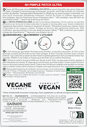 Anti Pickel Patches Ultra GARNIER